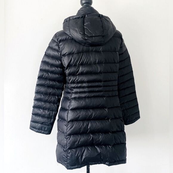 Andrew Marc Women's Premium Down Quilted Black Puffer Coat Lightweight Sz L - Picture 3 of 14